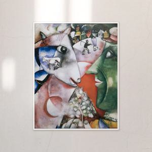 액자 I and the Village, 1911 / 마르크 샤갈 (Marc Chagall)