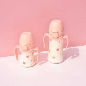 PPSU 피치플라워 빨대컵 (200ml/ 300ml)
