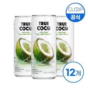 클룹 트루 코코 퓨어 코코넛 워터 330ml*12개
