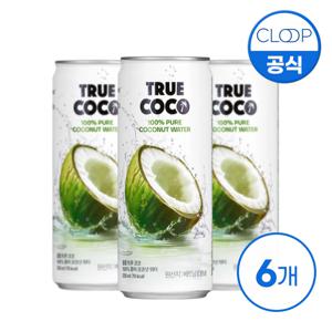 클룹 트루 코코 퓨어 코코넛 워터 330ml*6개
