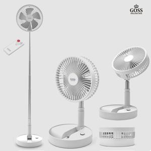 캠핑용 무선선풍기 접이식 무소음 저소음 이동식 휴대용 야외 폴딩팬 선풍기 17cm