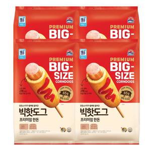 대림선 빅핫도그 520g(130g*4)*4개
