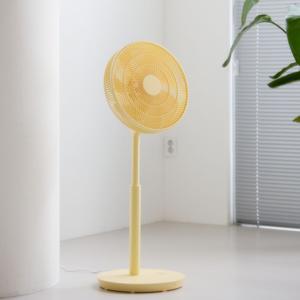 스탠드 써큘레이터 리모컨 선풍기 LZEF-ARW30 버터옐로우
