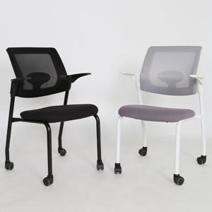 토즈스터디 TZ-850 암레스트 사륜형 공부 학생 학원 책상 등받이 의자 2colors