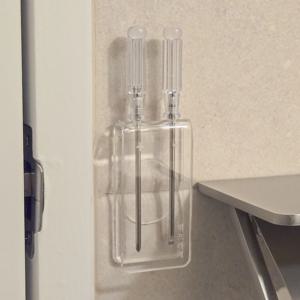 화장실 문잠김 대비 미니 3mm 십자 일자 드라이버 거치대 세트 비상 방 문고리 문열기