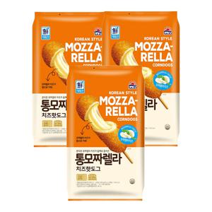 통모짜렐라치즈핫도그 400g(80g*5)*3개