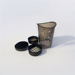 TEMU 2-in-1 과일 및 채소 다이서 커터, 스테인리스 스틸 컵 슬라이서, 2개의 블레이드가 있는 계란 초퍼, 플라스틱 딸기 커터, 빠른 샐러드 준비, 배터리 불필요|야채다지기