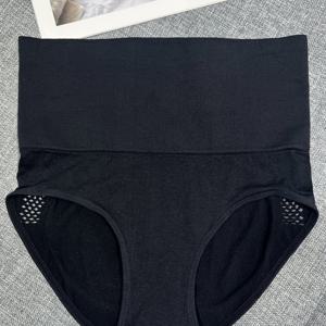 TEMU 남성용 하이웨이스트 엉덩이 패드 팬츠 쉐이프웨어 쇼트 1개