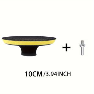 TEMU 2개 팩 나일론 후크 앤 루프 샌딩 패드 세트, M14 나사 육각 드릴 어댑터 포함, 앵글 그라인더 및 샌더 기계와 호환되는 연마 및 샌딩 도구