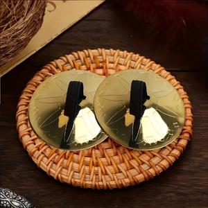 TEMU 2pcs 사랑스러운 독특한 재미있는 악기, 황금 손가락 심벌, 할로윈 크리스마스 바 클럽 레이브 LARP 파티 플레이 용품, 무대 공연 액세서리, 선물 및 컬렉션