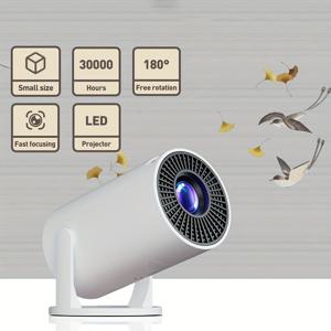 TEMU 스마트폰, 태블릿, 노트북, USB 장치와 호환되는 USB 포트가 내장된 미니 시네마 프로젝터는 침실 사용을 위한 훌륭한 선물입니다.|USB|USB|태블릿