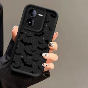 TEMU OPPO FIND A3X A17 A38 A55 A58 A60 A76 A78 A98 X5 RENO 7 7Z 8 8T 12 12F PRO PLUS 5G용 재미있는 만화 박쥐 패션 폰 케이스, 충격 방지 소프트 커버 보호 쉘