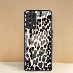 TEMU 뱀 표범 인쇄 OPPO A16 A16S A54S A36 A76 A52 A72 A92 A55 A57 A77 A58 A78 A92S A93 A94 A96 A97 A98 5G 강화 유리 커버
