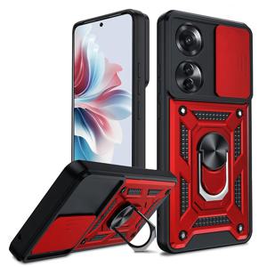 TEMU OPPO A18 A38 A3X A58 A60 A78 A79 A98 Reno 12 Pro용 충격 방지 헤비듀티 하드 폰 케이스와 메탈 브래킷