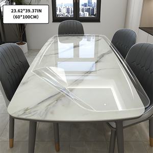 TEMU 1pc 고온 방지 테이블 필름, 열 방지 대리석 테이블 커버, PVC 소재 가구 필름, 카운터탑 프로텍터, 거실, 주방, 침실에 적합