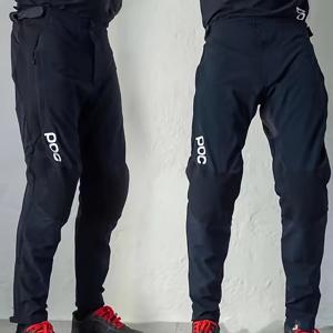 TEMU 남성 BMX ATV 산악 자전거 긴 바지, 모토 모터사이클 내구성 경주 저항 장비, 프로 DH 바지, 측면 지퍼 포켓, 탄성 허리띠 및 후크-루프 패스너 스트랩, 다양한 지형에서 향상된 편안함과 성능을 위한 디자인, 내구성 있는 나일론 원단 | 세련된 산악 자전거 바지 | 내구성 있는 나일론 원단