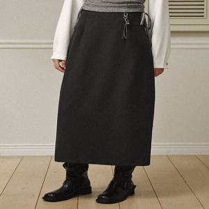 [25-36] Splendor Long Skirt-Keyring Set 스플렌더 롱 스커트-키링 세트 (가을/봄/데일리룩/출근룩/하객룩/격식룩/클래식룩/면접룩/정장/절개/롱/빅사이즈/자체제작)