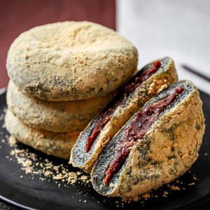 100% 국내산 찹쌀! 팥앙금 콩쑥개떡 60g*32입 1박스