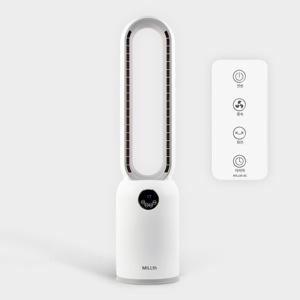 MILLTH 밀스 AC 디지털 날개없는 리모컨 선풍기 MTH-FAN2025AC-DIG