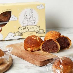 [농부마음][전국 빵집순례 성지]  베비에르  마왕파이 (8개입) 외피박스 포장 사과맛 유자맛 딸기맛 신...