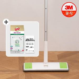[3M] 표준형 올터치 막대걸레 정전기10매+더블액션 물걸레청소포 1매 세트