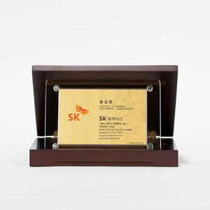 순금카드 명함상패 3.75g 소사이즈 감사패