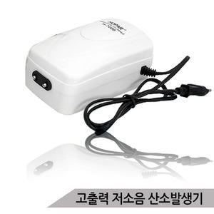 저소음 수족관기포기 에어펌프 2구 산소발생기 H-7000
