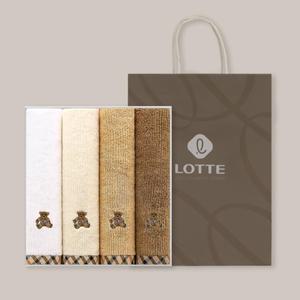 [롯데백화점]닥스타올 닥스 하우스테디세면4매
