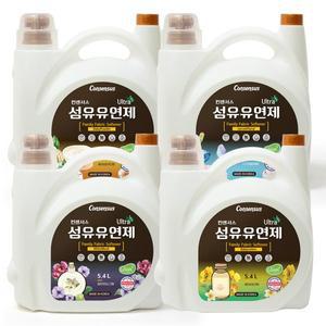 [컨센서스](4가지향) 컨센서스 고농축 순한 섬유유연제 5.4L x2개