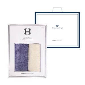 송월타올 코마 40수 160g 호텔 타올 기념선물 2p 세트
