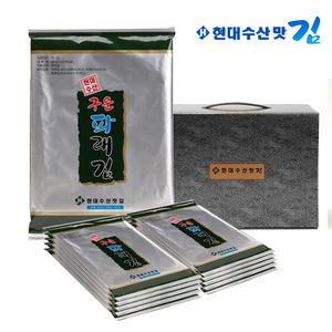 현대수산맛김 보령 대천김 파래김 15봉 조미김/전장김/구운김