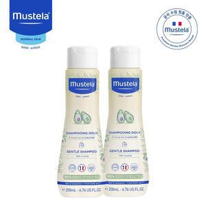 [무스텔라][공식수입원] 무스텔라 젠틀 샴푸 200ml 2개 (베이비 샴푸)