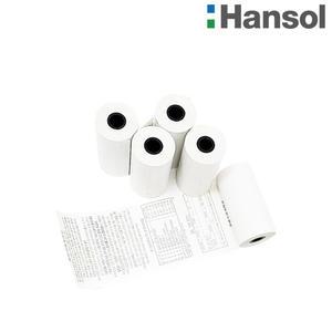한솔정품 포스용지 57X30 10롤 약관 감열지 친환경영수증 PDA 휴대용단말기 타코메타 카드용지 BPAFREE