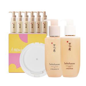 한스킨리필 구매시 설화수 순행 클렌징 오일 50ml 4개 클렌징 폼 50ml 4개 증정