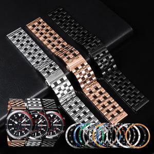 갤럭시워치5 5선 유무광 메탈밴드 워치5 프로 워치4 클래식 워치3 액티브2 46mm 기어S3 스트랩 베젤링 메탈
