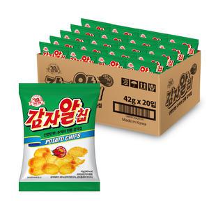 [추억의 그 맛] 감자알칩 42g_20개