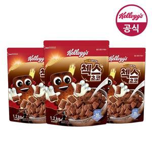 [켈로그] 대용량 첵스초코 1200g x3개