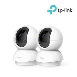 Tapo TC71 2팩 초고화질 2K 300만화소 가정용 홈 CCTV 360도 무선 카메라