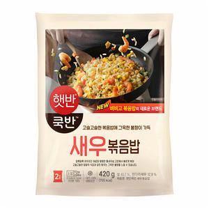 CJ제일제당 햇반쿡반 새우 볶음밥 420g