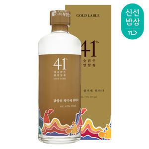 [품질보장]죽향도가 대숲담양향 골드 41도 375ml 5년숙성소주