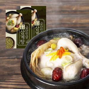 녹두 품은 금산인삼 삼계탕 1.2kg x 5팩