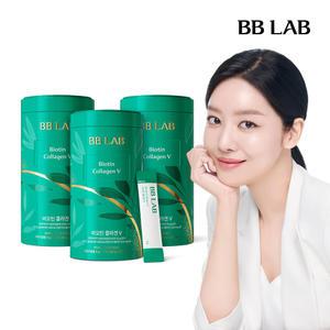 비비랩 차주영 추천 비오틴 콜라겐 인텐시브 V 3통 SF3X-7 저분자 피쉬콜라겐