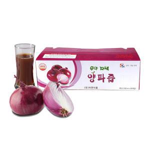 자연식품 통째로 넣어만든 100% 무안 자색양파즙 100mlx140포