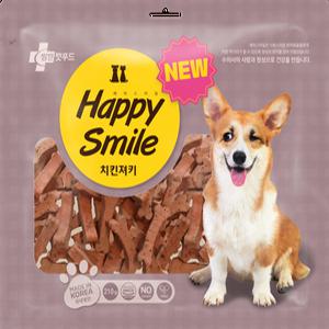 해피스마일 치킨져키 210g 애견간식 캣츠앤독