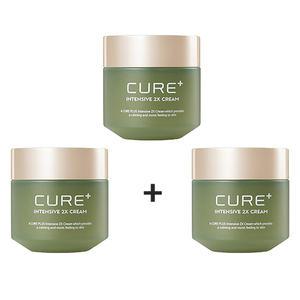김정문알로에 큐어 플러스 인텐시브 2X 크림 50g 3통