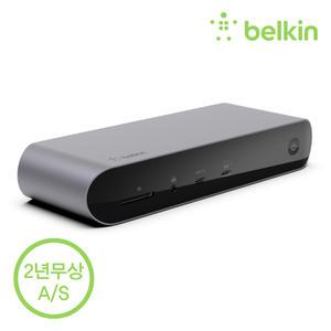 [벨킨] 썬더볼트 4 독 도킹스테이션 C타입 멀티 허브 INC006qc 맥북 프로 M1 Pro Max 8K 모니터