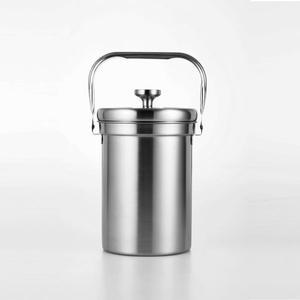 [기타][시크릿상품] 오데르 스테인리스 음식물 쓰레기통 3L