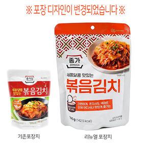 새콤달콤 맛있는 종가집 볶음김치 190g X 20개 묶음