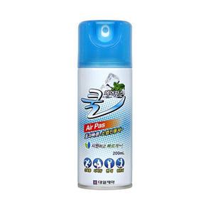 대일 온누리 쿨 에어파스 200ml 뿌리는 스프레이 쿨파스 근육통 타박상 멍든데 삔데 효과빠른 시원한