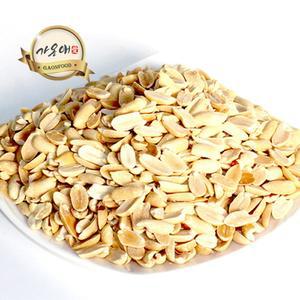 [가온애] 알땅콩 (반태) 1kg x2팩 / 땅콩 볶은알땅콩 반태땅콩 땅콩반태 무염땅콩 볶은땅콩 볶음땅콩 견과